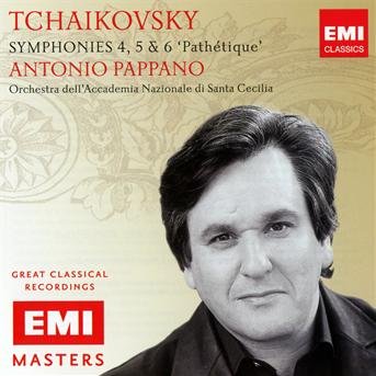 Cover for Pappano Antonio · Tchaikovsky: Symphony Nos. 4-6 (CD) (2010)
