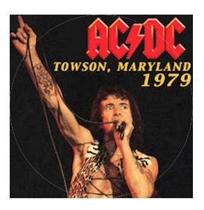 Cover for AC/DC · Towson State College 1979 (CD) (2015)