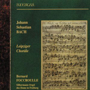 Leipziger Chorale - Johann Sebastian Bach - Musiikki - RICERCAR - 5400439002128 - maanantai 3. kesäkuuta 2002
