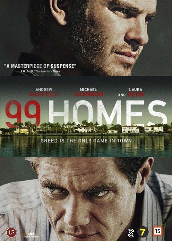 Cover for Andrew Garfield / Michael Shannon / Laura Denn · 99 Homes (DVD) (2016)