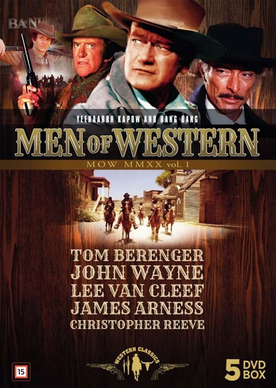 Cover for Men of Western Box 1 (DVD) (2020)