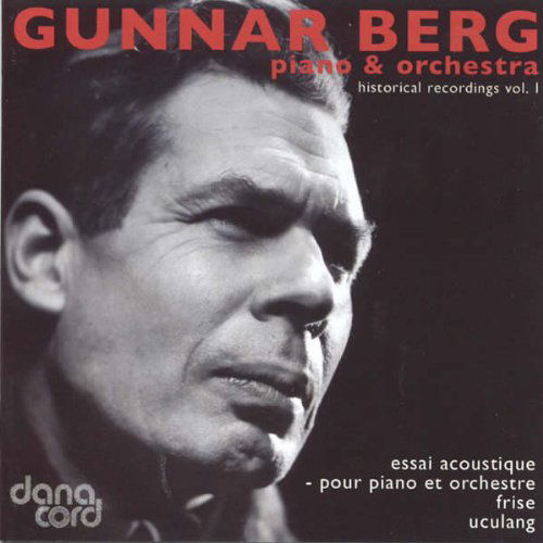 Cover for Berg / Veto · Historical Recordings 1 (CD) (2003)