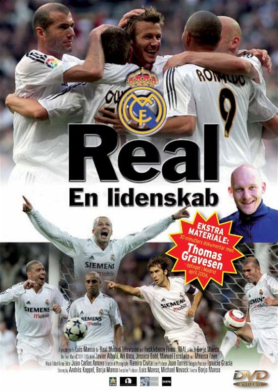 Cover for Real Madrid en Lidenskab · Real, La Película (Real - en Lidenskab) (DVD) (2006)