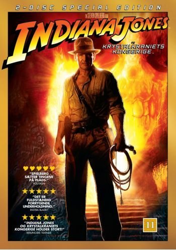 Indiana Jones og krystalkraniets kongerige (2008) [DVD] - Indiana Jones - Film - HAU - 7332431031128 - 20. maj 2024