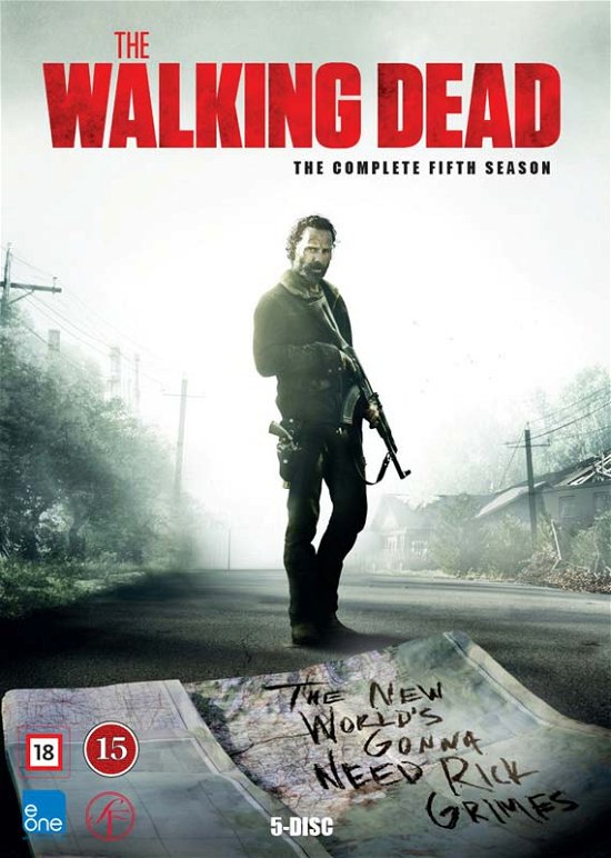 Cover for The Walking Dead · The Walking Dead - Season 5 (DVD) (2015)