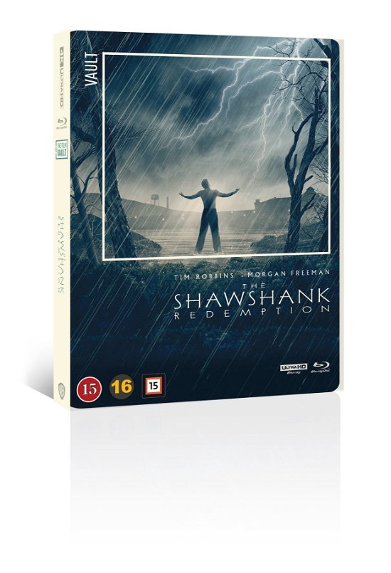 Cover for The Shawshank Redemption (En Verden Udenfor) (4K UHD + Blu-ray) [Limited Vault Steelbook edition] (2024)