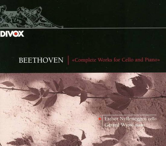 Cover for Beethoven / Nyffenegger / Wyss · Complete Works for Cello &amp; Piano (CD) [Digipak] (2011)