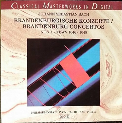 Cover for Philharmonia Slavonica / Pribil Rudolf · Brandeburg Concerto Nos. 1-3 (CD) (1997)
