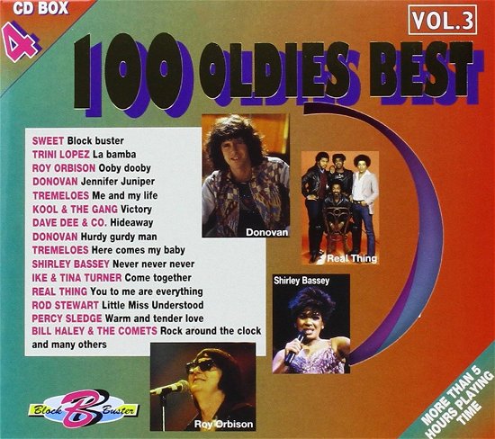 Cover for 100 Oldies Best Vol. 3 · 100 Oldies Best Vol. 3 - Trini Lopez - Roy Orbison - Tremeloes ? (CD) (2014)