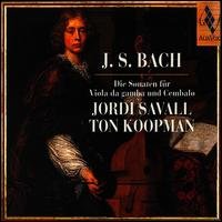 Cover for Jordi Savall · Bach / Sonates Pour Viole De Gambe (CD) (2017)