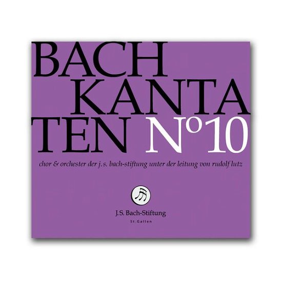 Kantaten No.10 - Johann Sebastian Bach - Musik - JS BACH STIFTUNG - 7640151160128 - 9. oktober 2014