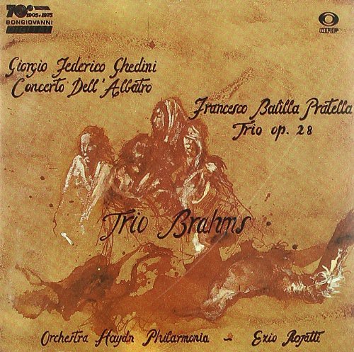 Cover for Ghedini / Trio Brahms / Rojatti · Concerto Dell'albatro (CD) (1989)