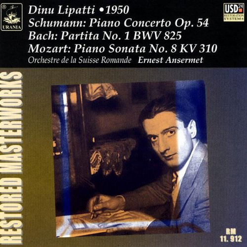 Cover for Dinu Lipatti · Piano Concerto Op.54/partita No.1/piano Sonata No (CD) (2004)