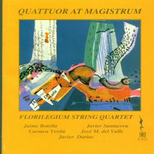 Quattuor At Magistru EMEC Klassisk - Florilegium String Quartet - Musikk - DAN - 8425701000128 - 15. mars 2010