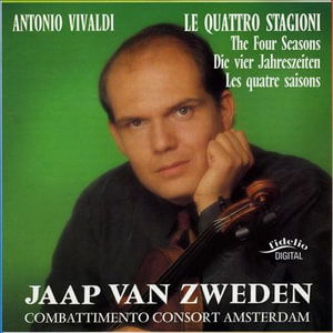 Cover for Jaap van Zweden · Vivaldi (CD)