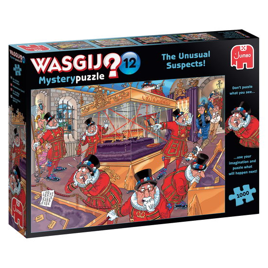 Cover for Wasgij · MysteryÂ 12 - TheÂ unusual Suspects! (1000 Pieces) (1119801826) (Toys)