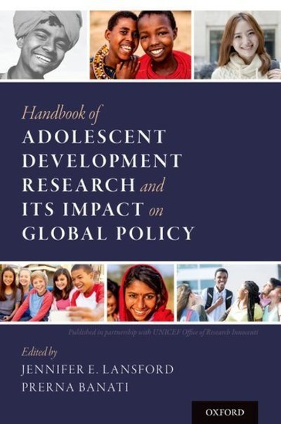 Cover for Handbook of Adolescent Development Research and Its Impact on Global Policy (Paperback Bog) (2018)