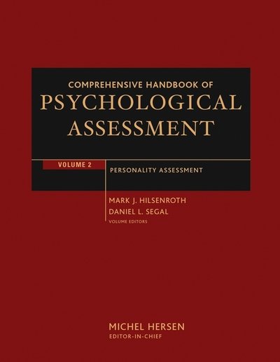 Cover for M Hersen · Comprehensive Handbook of Psychological Assessment, Volume 2: Personality Assessment (Inbunden Bok) [Volume 2 edition] (2003)