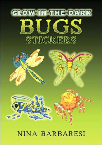 Glow-In-The-Dark Bugs Stickers - Little Activity Books - Nina Barbaresi - Merchandise - Dover Publications Inc. - 9780486449128 - August 25, 2006