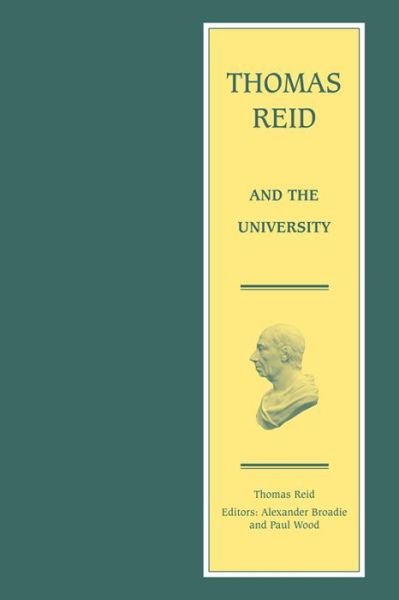 Cover for Thomas Reid · Thomas Reid and the University - The Edinburgh Edition of Thomas Reid (Gebundenes Buch) (2021)