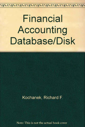 Cover for Noah P. Barsky · Financial Accounting Database / Disk (Paperback Book) (2006)