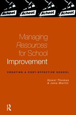 Cover for Jane Martin · Managing Resources for School Improvement (Hardcover Book) (2017)