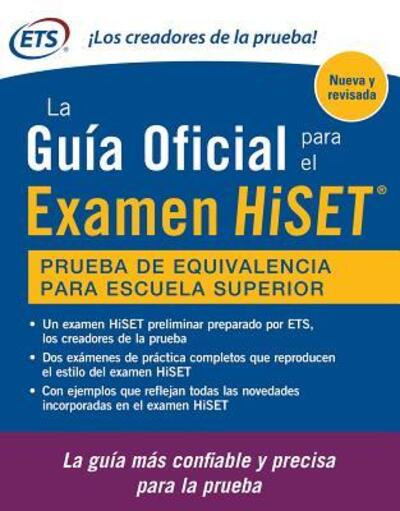 Cover for Educational Testing Service · Guia Oficial Del Examen HiSET (Book) (2016)