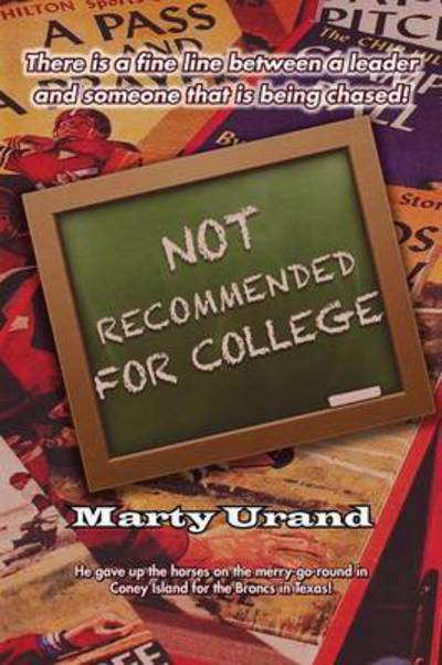 Cover for Marty Urand · Not Recommended for College (Paperback Book) (2015)