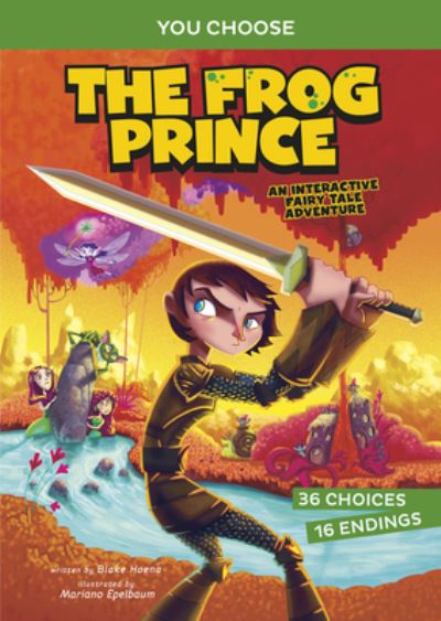 Cover for The frog prince : an interactive fairy tale adventure (Book) (2020)