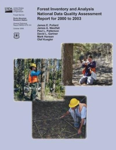 Cover for United States Department of Agriculture · Forest Inventory and Analysis National Data Quality Assessment Report for 2000 to 2003 (Paperback Book) (2015)