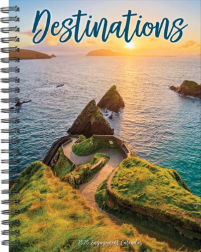 Willow Creek Press · Destinations 2025 6.5 X 8.5 Engagement Calendar (Kalender) (2024)