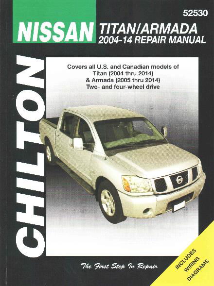 Cover for Haynes Publishing · Nissan Titan / Armada (Chilton): 04-14 (Paperback Book) (2016)