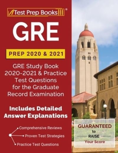 Cover for Test Prep Books · GRE Prep 2020 &amp; 2021 (Paperback Book) (2019)