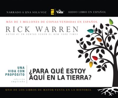 Cover for Rick Warren · Vida Con Proposito (CD) (2016)