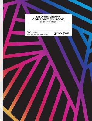 Medium Graph Composition Book - Stepney Books - Bücher - Independently Published - 9781791553128 - 11. Dezember 2018