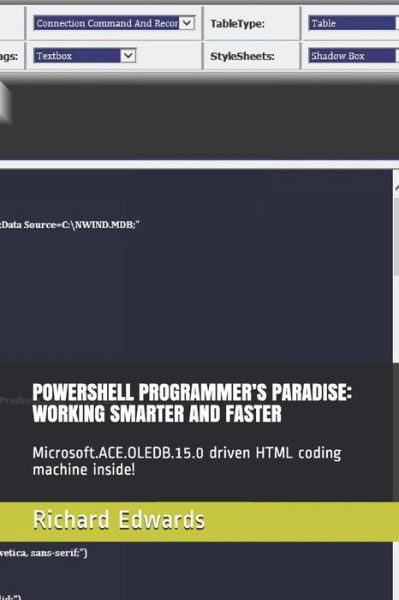 Cover for Richard Edwards · Powershell Programmer's Paradise (Paperback Book) (2018)