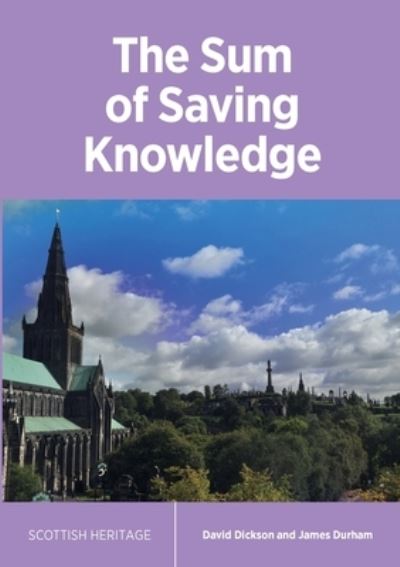 Cover for David Dickson · The Sum of Saving Knowledge (Paperback Book) (2019)