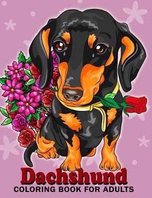 Cover for Kodomo Publishing · Dachshund Coloring Book for Adults (Paperback Book) (2018)