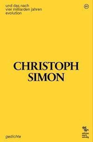 Cover for Simon · Und Das Nach Vier Milliarden Jahr (Bog)