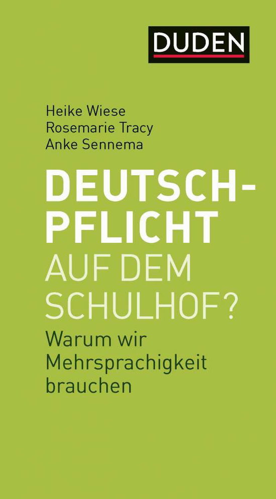 Cover for Wiese · Deutschpflicht auf dem Schulhof? (Book)