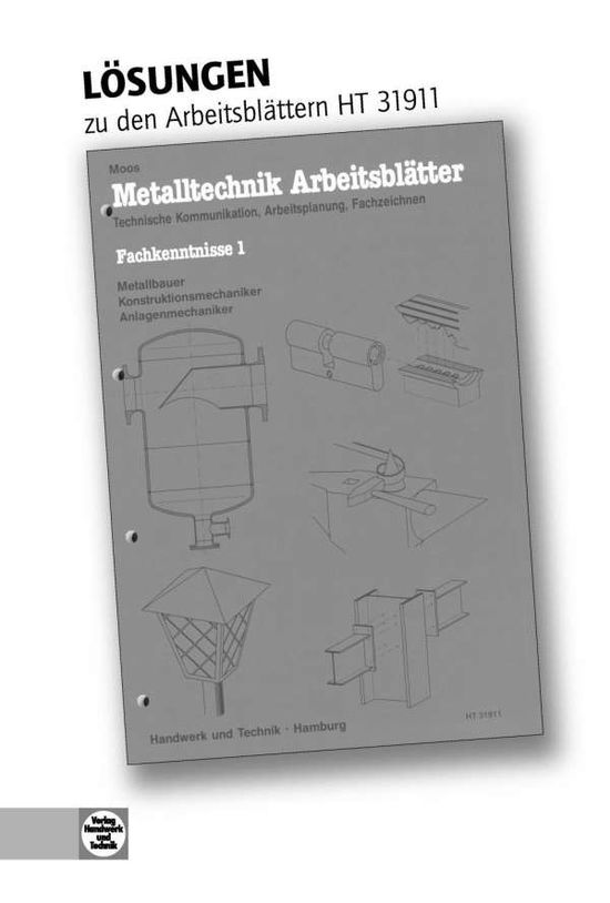 Cover for Moos · Lösungen Metalltechnik Arbeitsblät (Book)