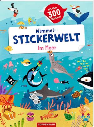 Cover for Mariana Ruiz Johnson · Wimmel-Stickerwelt – Im Meer (Book) (2024)