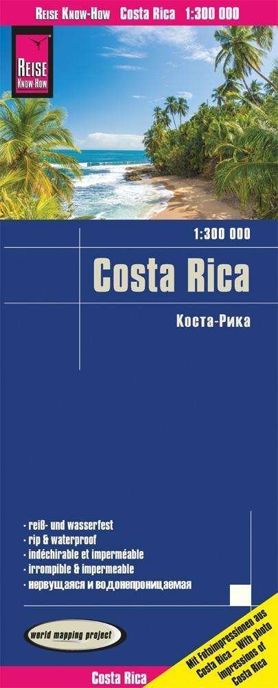 Cover for Costa Rica (1:300.000) (Map) (2022)