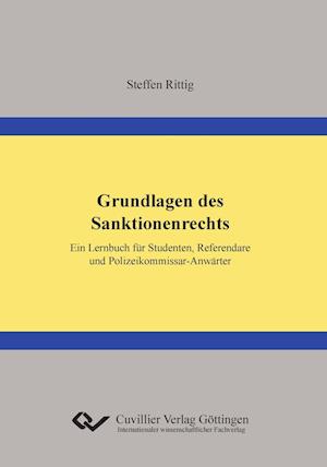 Cover for Steffen Rittig · Grundlagen des Sanktionenrechts (Paperback Book) (2012)