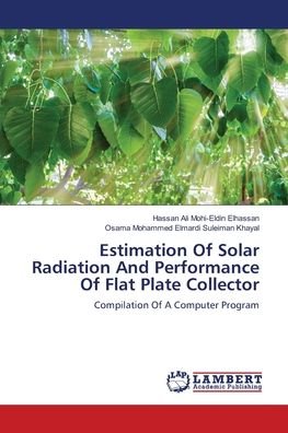 Cover for Elhassan · Estimation Of Solar Radiation (Bog) (2020)