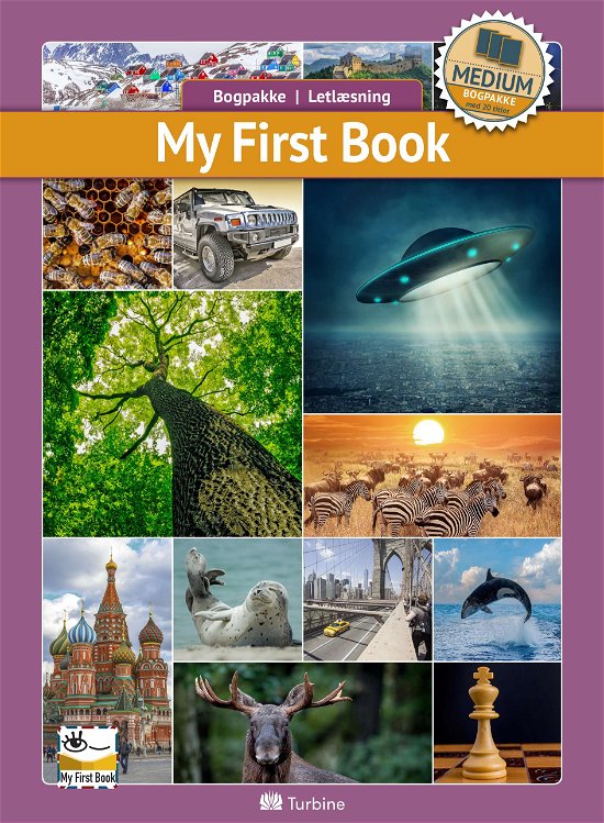 Cover for Bogpakke, letlæsning, fakta · Bogpakke: My first book (MEDIUM 20 bøger) (Boksett) [1. utgave] (2019)