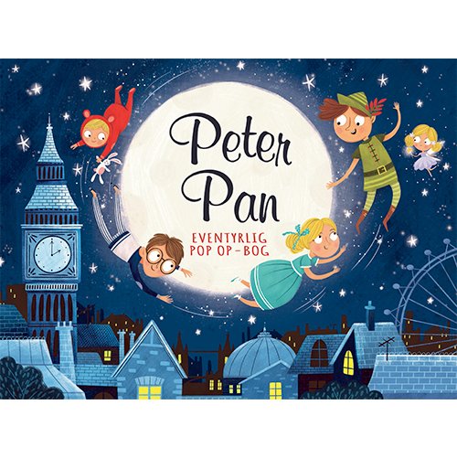 Cover for Eventyrlig pop op-bog - Peter Pan (Cardboard Book) [1e uitgave] (2021)