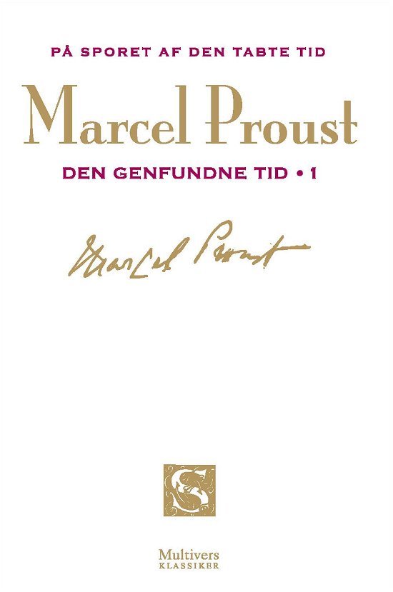 Cover for Marcel Proust · På sporet af den tabte tid, bd. 12 (Sewn Spine Book) [1st edition] (2014)
