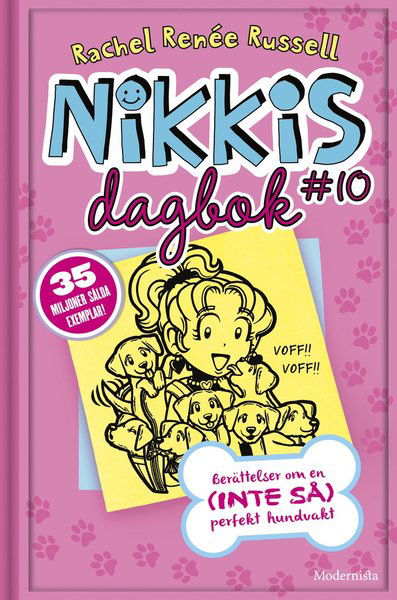 Cover for Rachel Renée Russell · Nikkis dagbok: Nikkis dagbok #10 : berättelser om en (inte så) perfekt hundvakt (Bound Book) (2018)