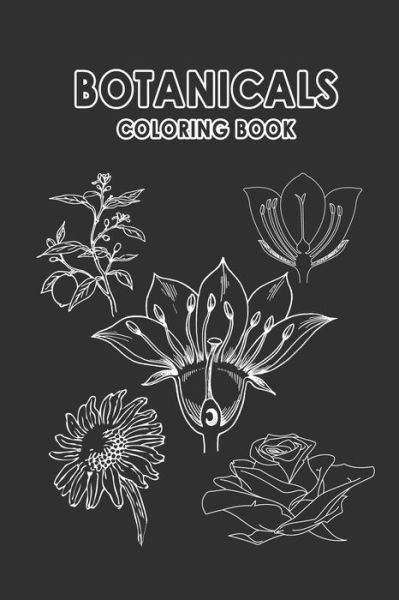 Cover for Botanicals Coloring Notebooks · Botanicals coloring book (Paperback Book) (2020)